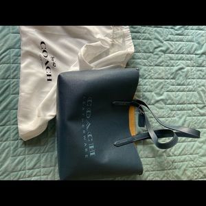 Leather Coach Tote- new